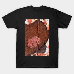 Rust, red, white, III T-Shirt